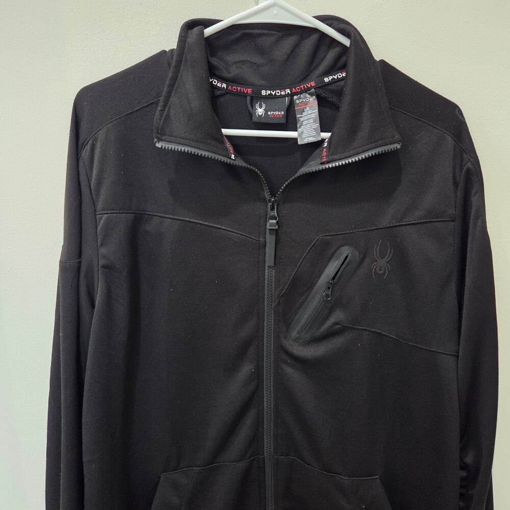 Spyder Full Zip Jacket, Size Large